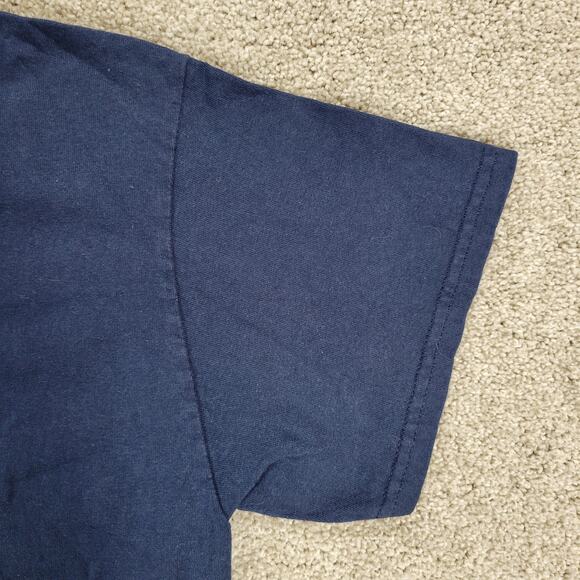 VTG Thrasher Magazine‎ Burn it Down T-shirt M Blue Flame Logo Skateboard Graphic - Picture 8 of 13